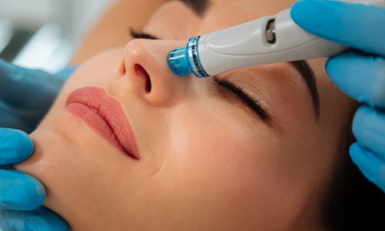 hydrafacial nariz